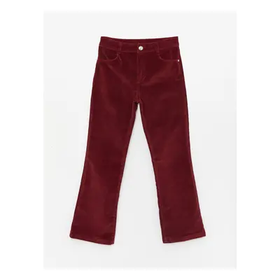 LC Waikiki Flared Velvet Girls' Trousers