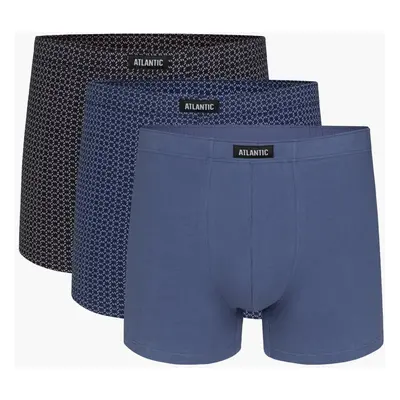 Pánské boxerky ATLANTIC 3Pack - vícebarevné