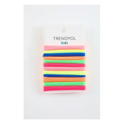 Trendyol Multicolored 12-Piece Girls Elastic Hair Bands