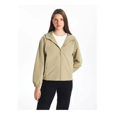 LC Waikiki Lw - Women's Hooded Plain Raincoat