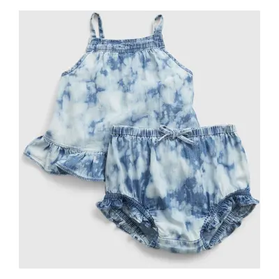 GAP Baby set tie-dye denim outfit set - Holky