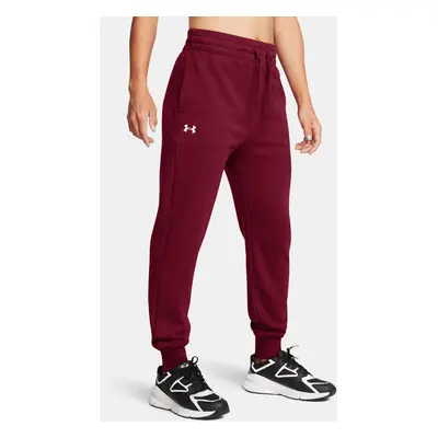 Dámské tepláky Under Armour UA Rival Fleece Jogger-RED - Dámské