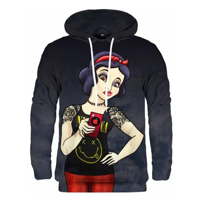 Mr. GUGU & Miss GO Unisex's Snow White Selfie Hoodie H-K2191