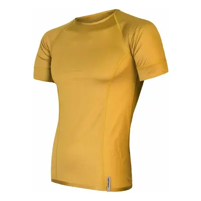 Pánské tričko Sensor Coolmax Mesh Mustard