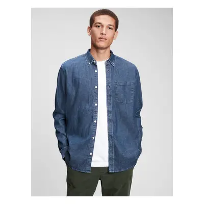 GAP Džínová košile denim shirt - Pánské