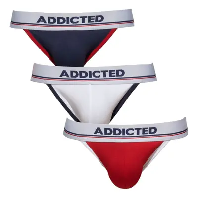 3PACK pánské jocksy Addicted vícebarevné