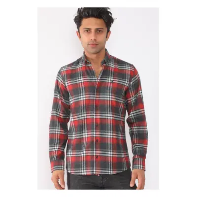 G706 DEWBERRY MEN'S SHIRT-ANTHRACITE