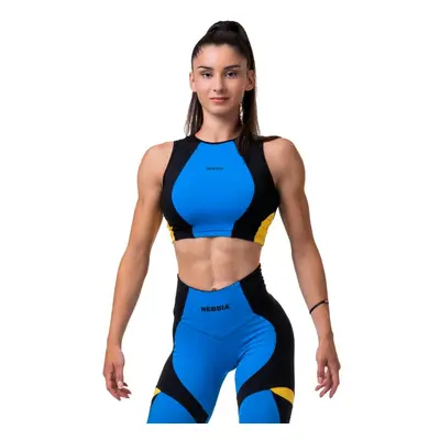 Dámská podprsenka Nebbia Smart zip sports bra marron