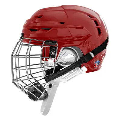 Warrior Covert CF Senior red Hokejová helma Combo, Senior