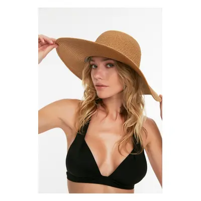 Trendyol Beige Straw Women's Hat