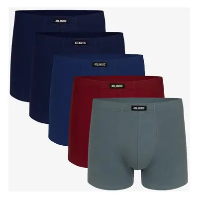 Pánské boxerky ATLANTIC 5Pack - vícebarevné