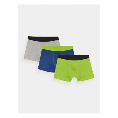 Chlapecké spodní prádlo boxerky 4F (3-Pack) - multibarevné