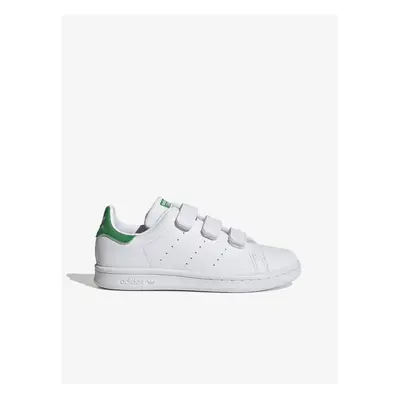 Bílé dětské tenisky adidas Originals Stan Smith - Kluci