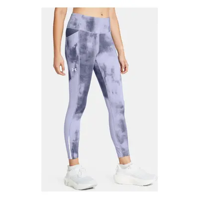 Under Armour Legíny UA Fly Fast Ankle Prt Tights-PPL - Dámské