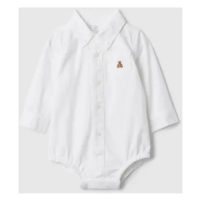 GAP Baby košilové body oxford - Kluci