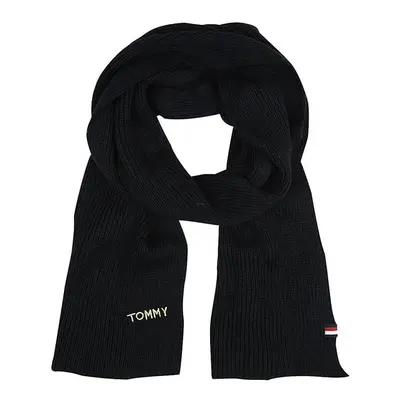 Tommy Hilfiger Scarf - EFFORTLESS KNIT SCARF dark blue