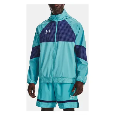 Under Armour Bunda UA Accelerate Track Jacket-BLU - Pánské