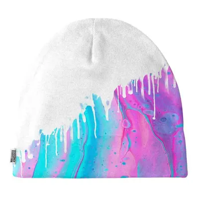 Mr. GUGU & Miss GO Man's Paint Droplets Beanie MB