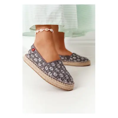 BIG STAR SHOES Espadrilky Na Pletené Podrážce Big Star