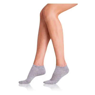 Sada dvou párů dámských ponožek v šedé barvě Bellinda COTTON IN-SHOE SOCKS 2x