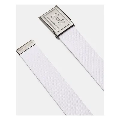 Under Armour Pásek M's Webbing Belt-WHT - Pánské