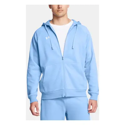 Pánská mikina Under Armour UA Rival Fleece FZ Hoodie-BLU - Pánské