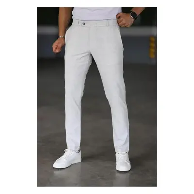 47676 Dewberry Italian Cut Elastic Fabric Mens Trousers-TAŞ