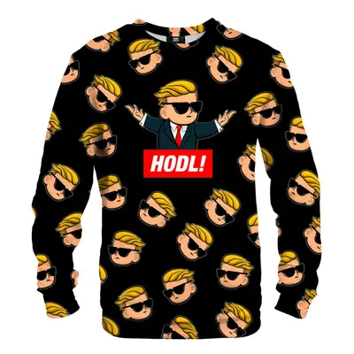 Mr. GUGU & Miss GO Unisex's Hodl Sweater S-Pc2179