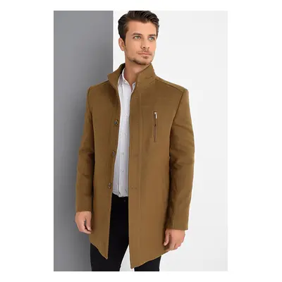 PLT8386 DEWBERRY MEN'S COAT-CAMEL