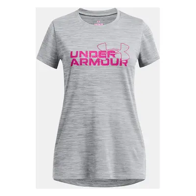 Under Armour Dívčí tričko UA G TECH TWIST WDMK LOGO SS - Holky