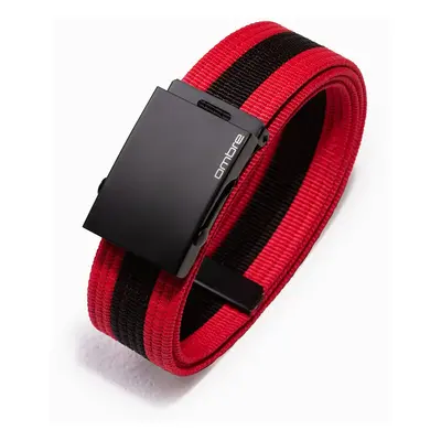 Ombre Men's belt with matte buckle