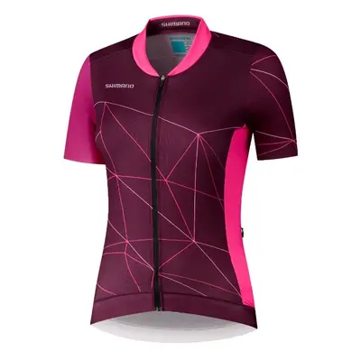 Dámský cyklistický dres Shimano Sagami Jersey Purple