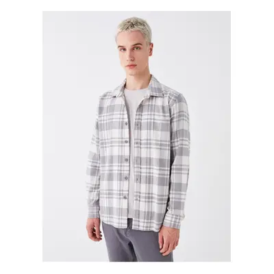 LC Waikiki Regular Fit Long Sleeve Plaid Men's Shirt