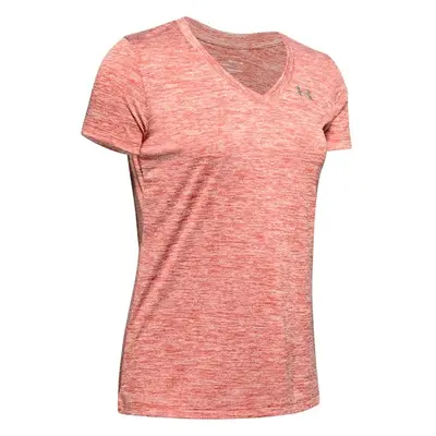 Dámské tričko Under Armour Tech V-Neck Twist Red