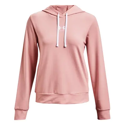 Dámská mikina Under Armour Rival Terry Hoodie-PNK