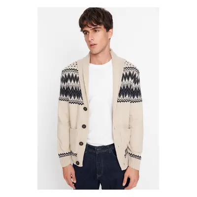 Pánský cardigan Trendyol Patterned