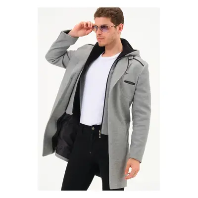 PLT8371 DEWBRRY MENS COAT-GREY