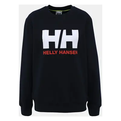 Tmavě modrá dámská mikina s potiskem HELLY HANSEN Logo - Dámské