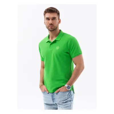 Ombre Men's pique knit polo shirt