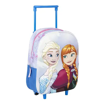 KIDS BACKPACK TROLLEY 3D FROZEN