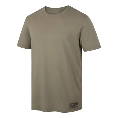 Pánské bavlněné triko HUSKY Tee Base dark khaki