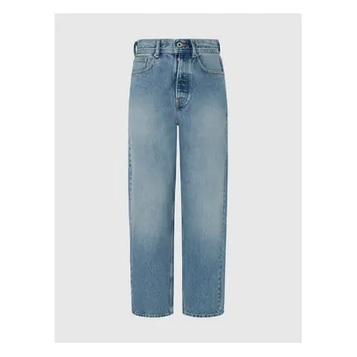 Světle modré dámské straight fit džíny Pepe Jeans - Dámské