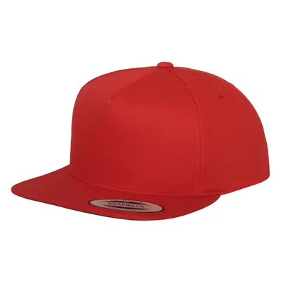 Classic Panel Snapback červená