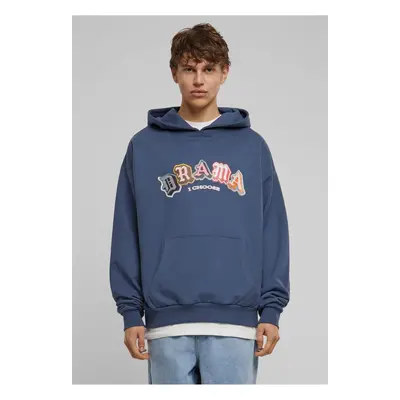 Pánská mikina Drama Heavy Oversize Hoodie - modrá