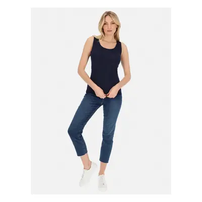 Potis & Verso Woman's Top Elza Navy Blue