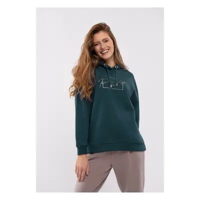 Volcano Woman's Sweatshirt B-Fundy