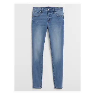 GAP Džíny mid rise universal legging jeans - Dámské