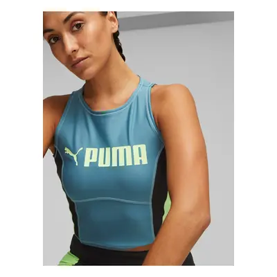 Modrý dámský sportovní top Puma Fit Eversculpt - Dámské