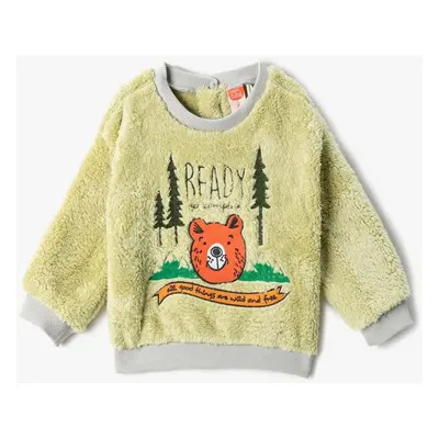 Koton Baby Boy Green Sweatshirt