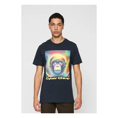 Cyber Chimp Tee námořnictvo